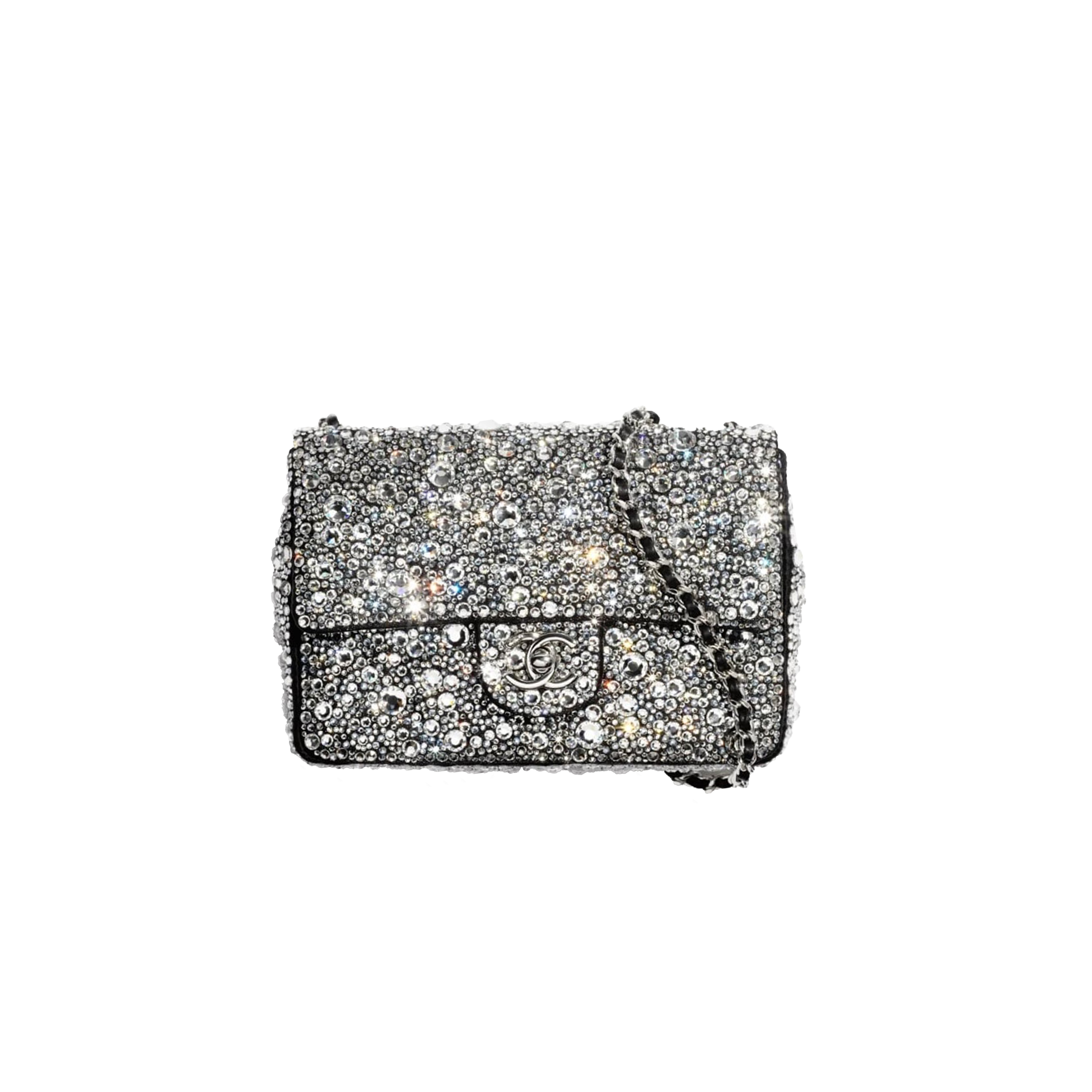 Ch*el master 24p strass flap bag as4142 (20*13*6cm)